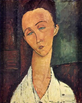 アメデオ・モディリアーニ Painting - ルニア・チェチョフスカの肖像画 1918年 アメデオ・モディリアーニ